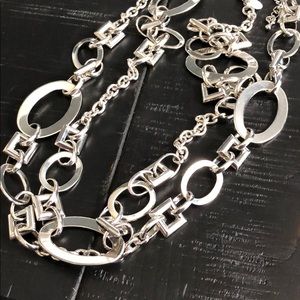 Lia Sophia silver necklace